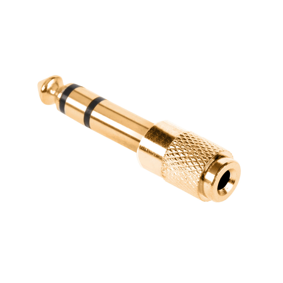 Reducere mufă jack de 6,3 mm - mufă jack de 3,5 mm stereo auriu