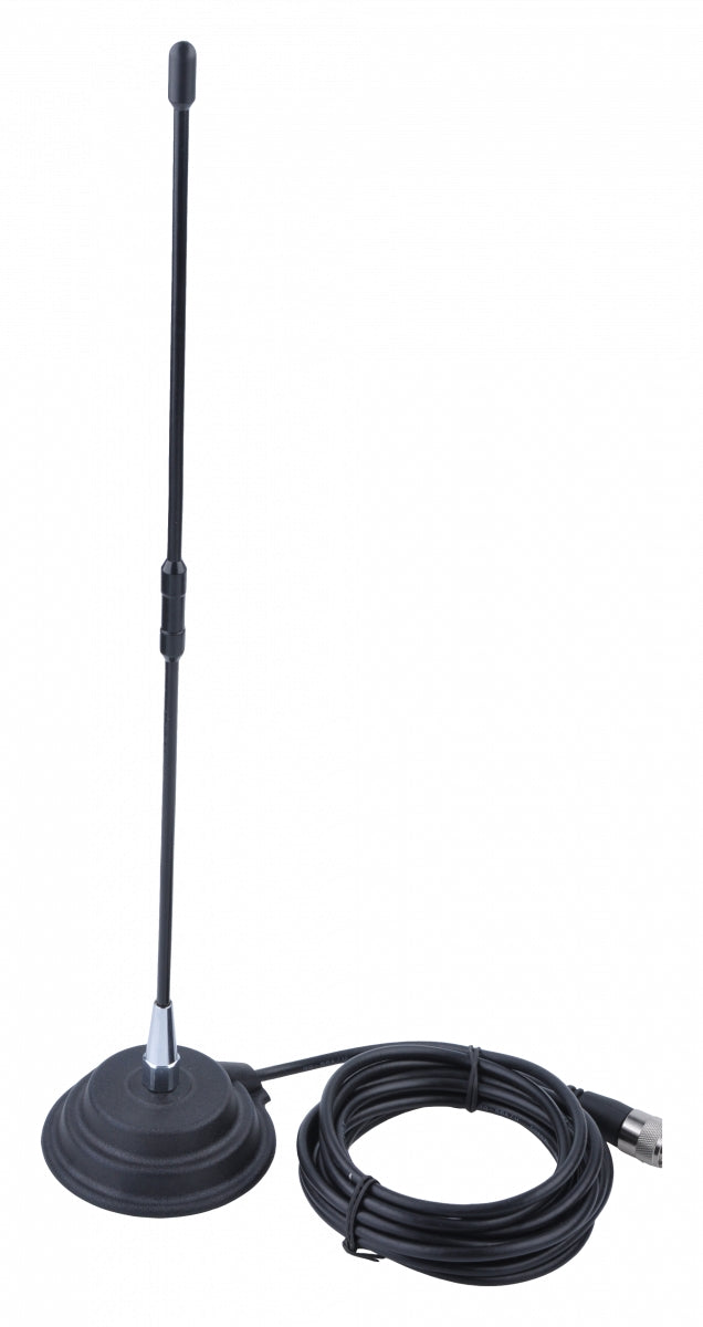 Antenă CB cu bază magnetică CB 50W, lungime 45 cm