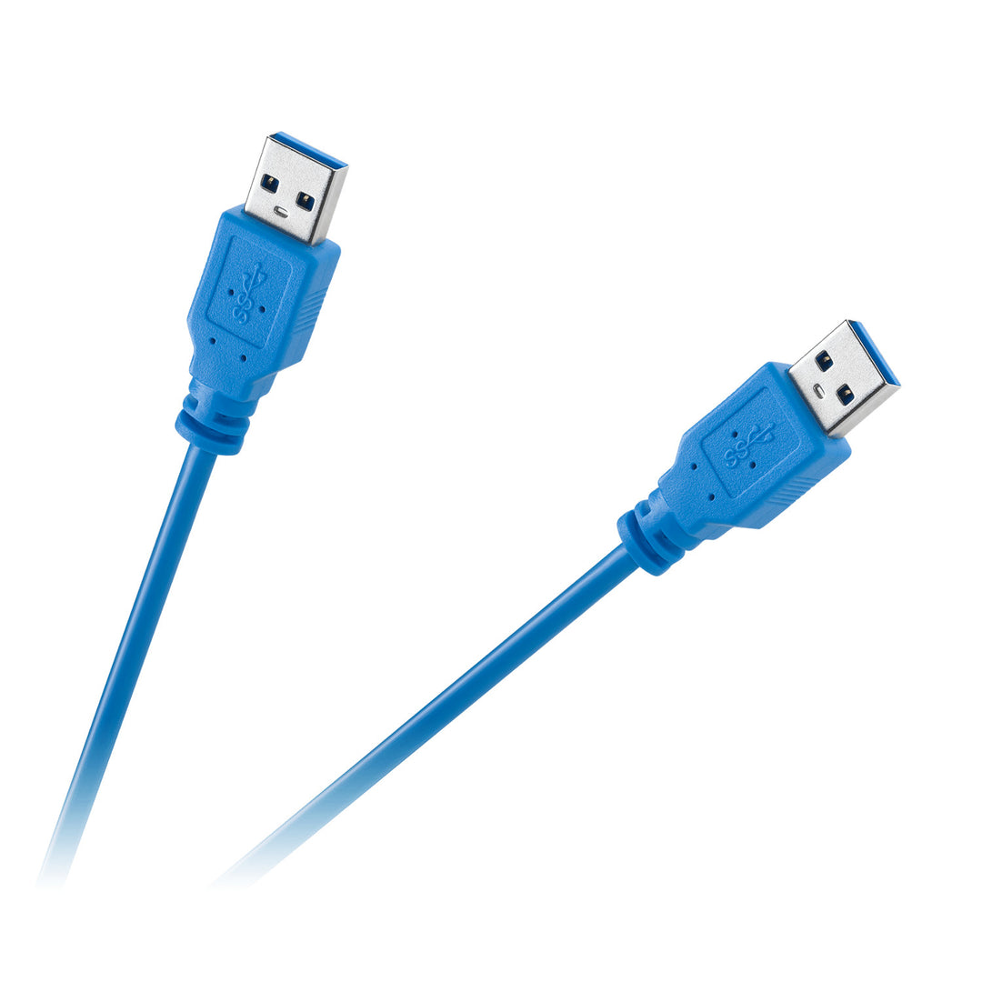 Cablu USB 3.0 AM la AM 1,8 m albastru KPO2900