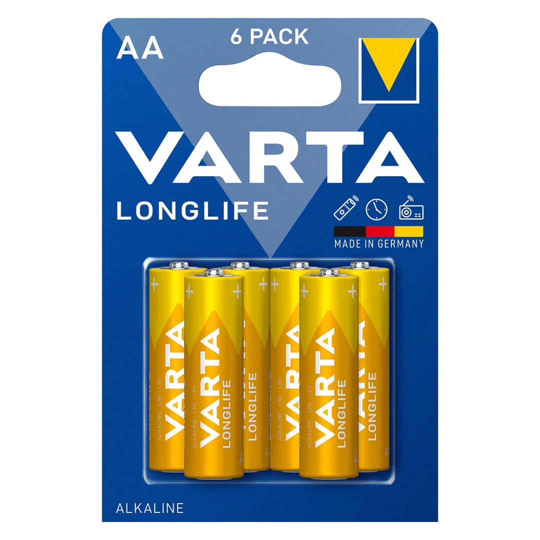 Set 6 baterii Varta R-06 R06 AA 1.5V baterii alcaline Longlife