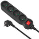 Maclean Energy Power Strip MCE180 Cablu prelungitor cu 4 prize și întrerupător