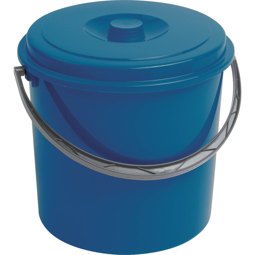 Găleată Curver, capac, mâner, 12l, albastru, 235239