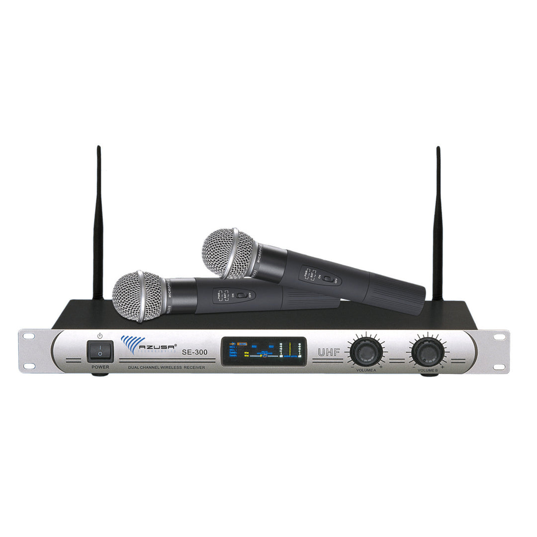 Microfon fără fir UHF SE-300 2 canale Azusa MIK0056
