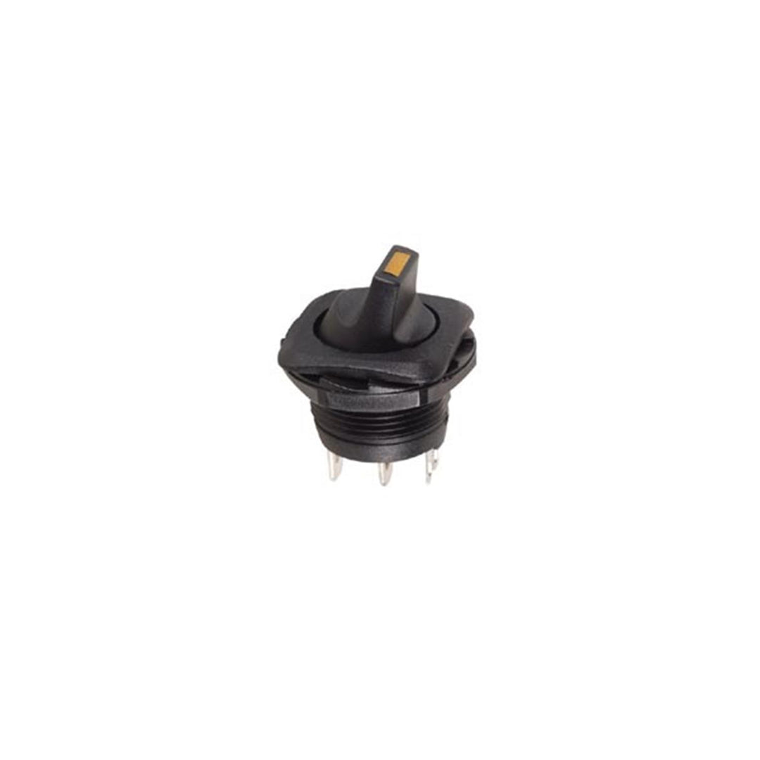 Întrerupător basculant SPST 5A 250V ON-OFF negru R1945A/A