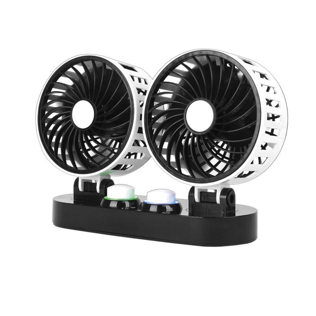 Ventilator dual USB LTC 2x5 "12V cu control