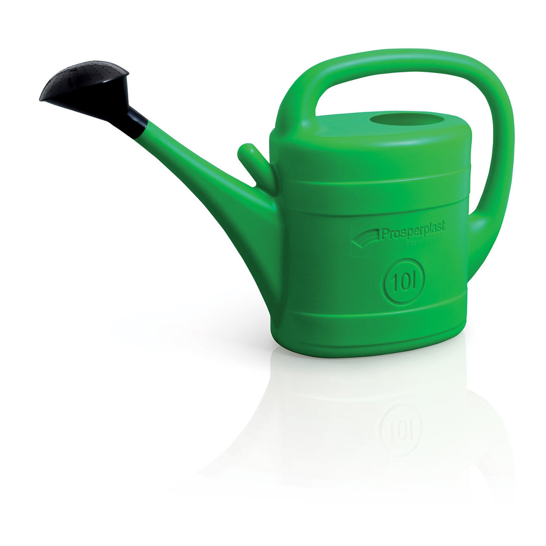 Udă Prosperplast Spring 10L cu o strecurătoare verde IKSP10-G642