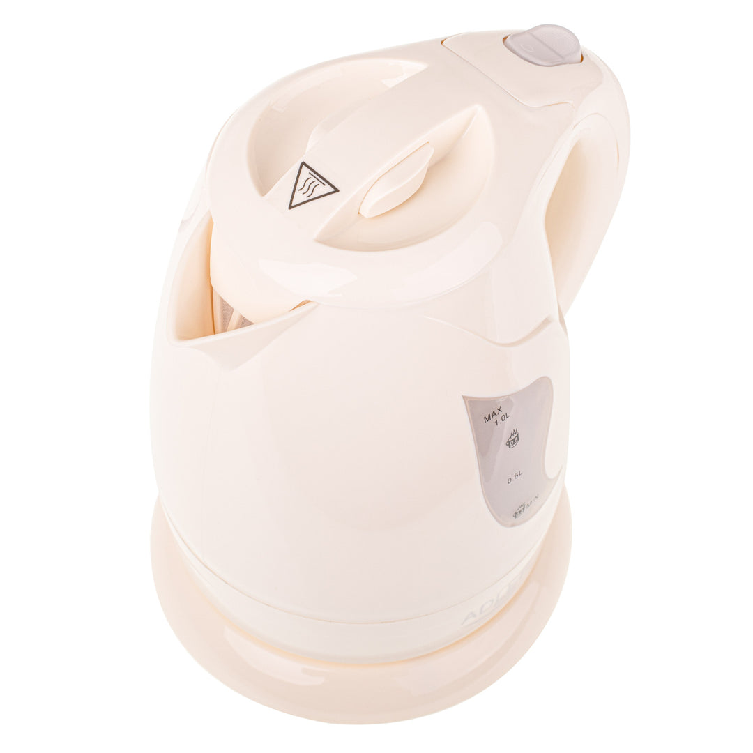 Ceainic fără fir Adler, 850W, clasic de 1L, bej, AD 08 b
