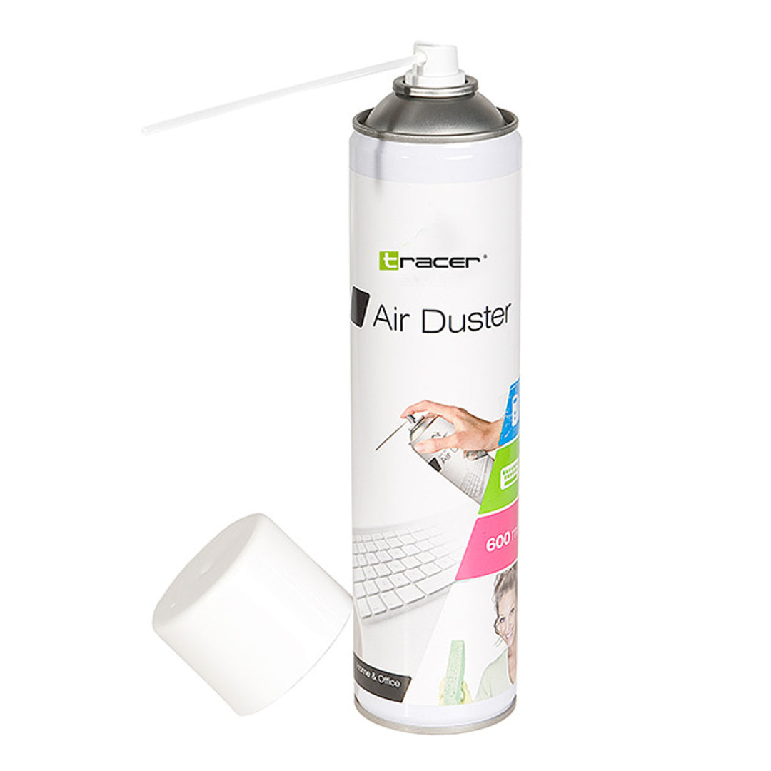 Aer comprimat Tracer, curăță și îndepărtează praful, tub capilar, 600ml, Air Duster