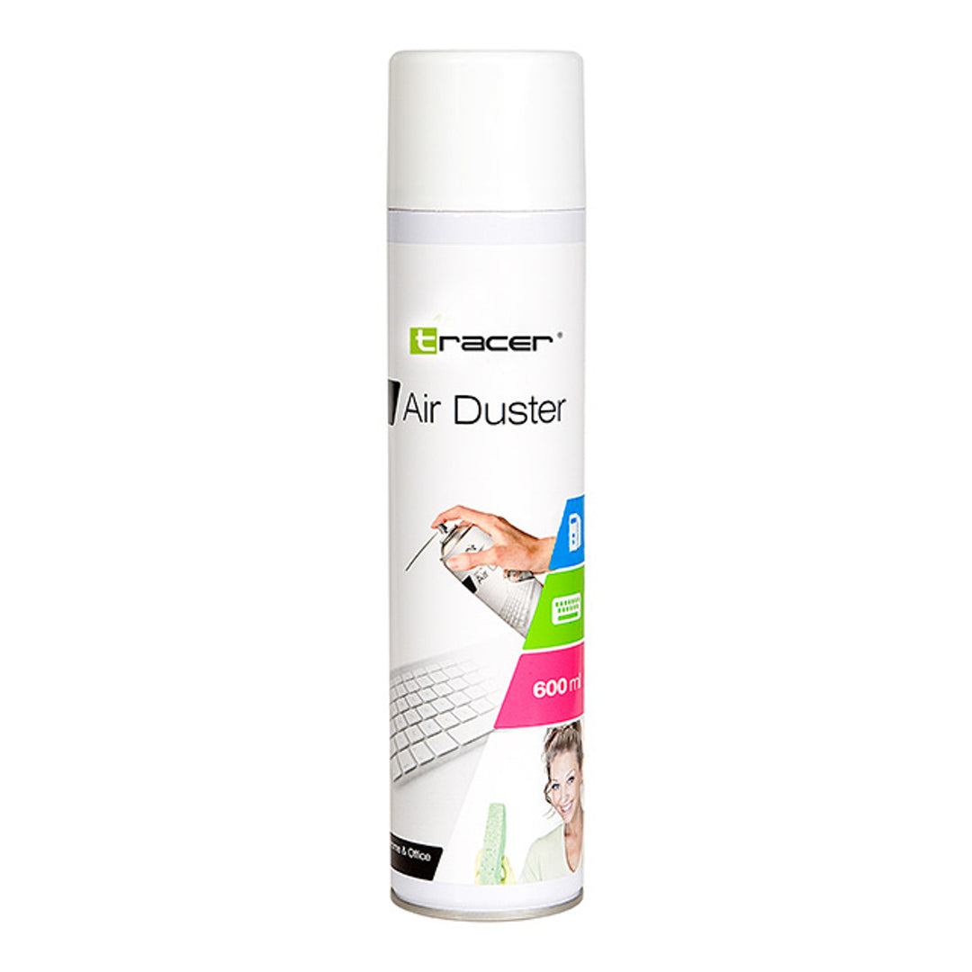 Aer comprimat Tracer, curăță și îndepărtează praful, tub capilar, 600ml, Air Duster