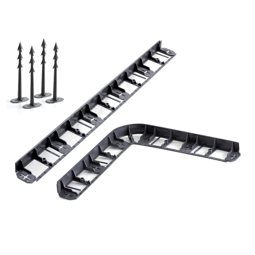 Borduri pentru gazon 8 m și 28 de ancore Border 1045 Prosperplast IB1045-S411