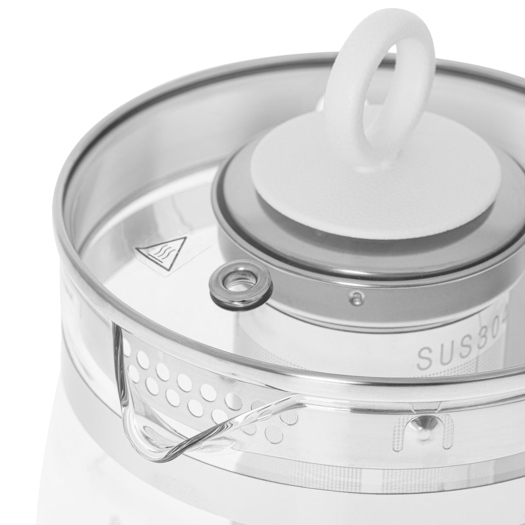 Ceainic din sticlă de 1,5 L cu filtru și control al temperaturii Adler AD 1299