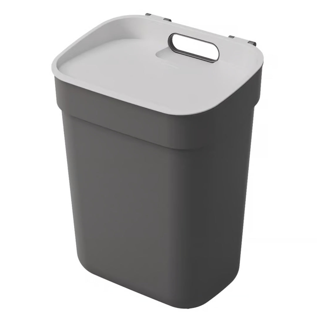 Coș de gunoi Curver, pentru reciclare, 10 litri, gri închis, Ready To Collect