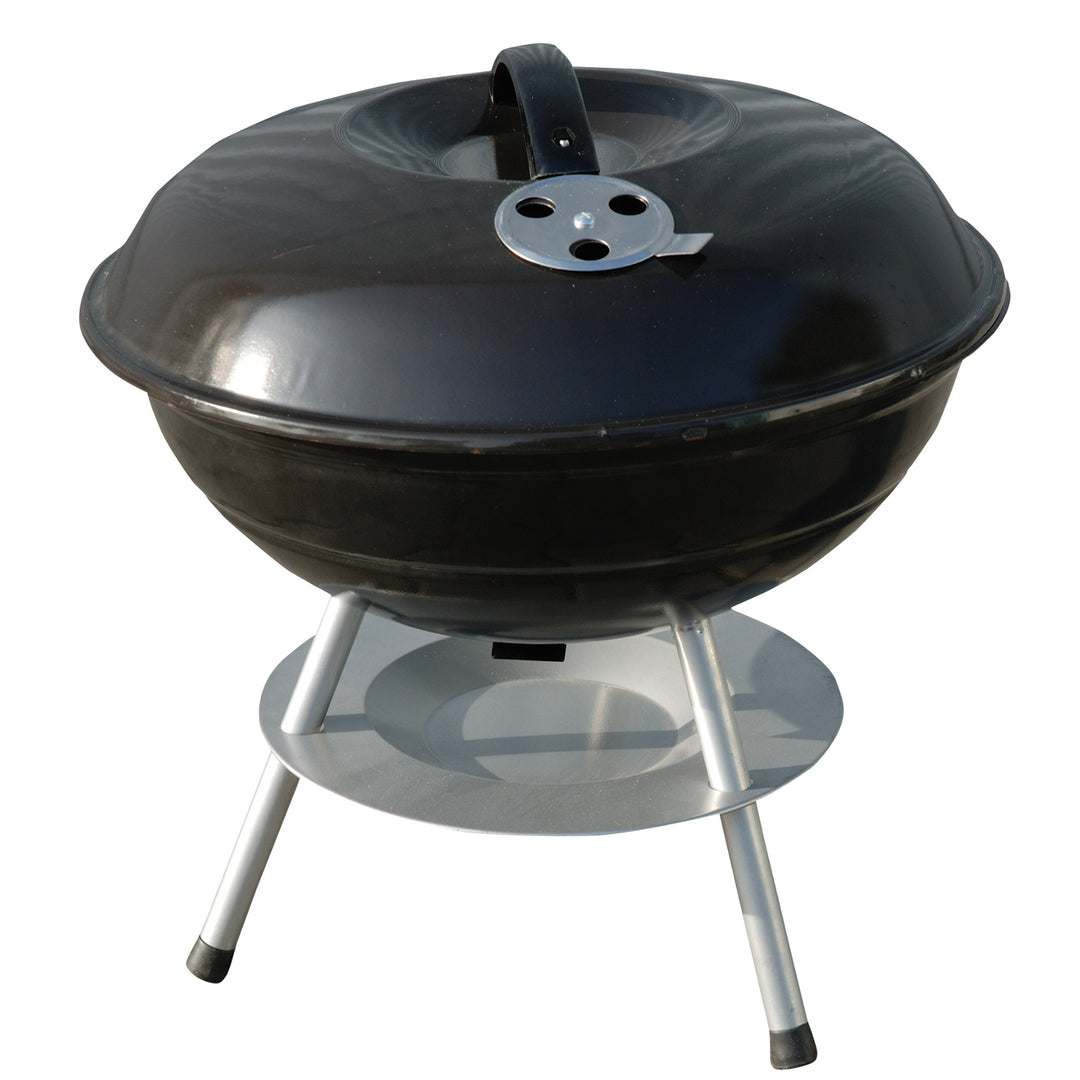 Master Grill & Party Grill, tip cazan, din oțel emailat, cu diametrul de 36 cm, MG415