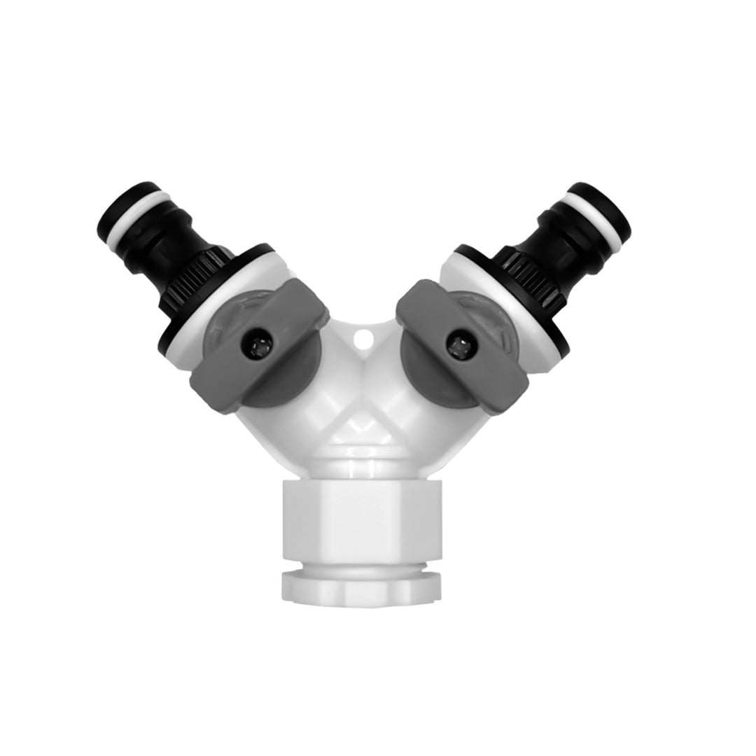 Colector Agaplast, dublu, pentru robinet, LL01-025