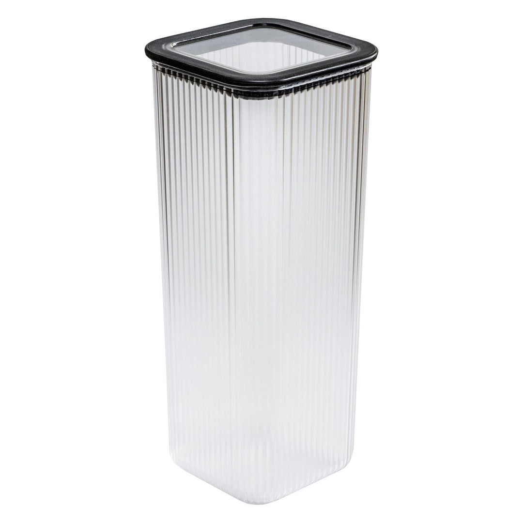 Recipient pentru alimente BranQ Neroli 1192, 2.38 L, negru-transparent