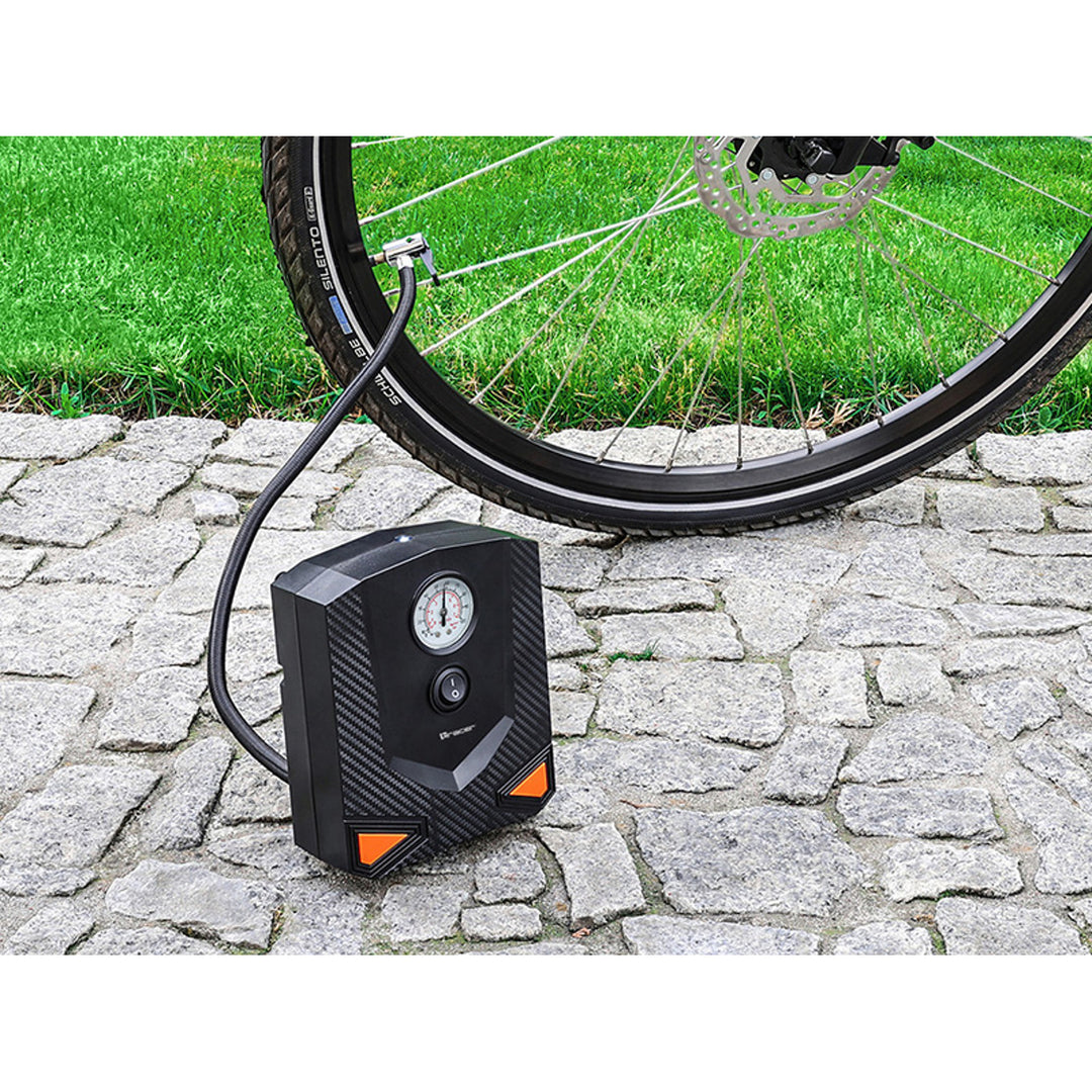 Compresor Tracer, pentru mașină, motocicletă, bicicletă, minge, 120W, 8 bar, RES-03ML