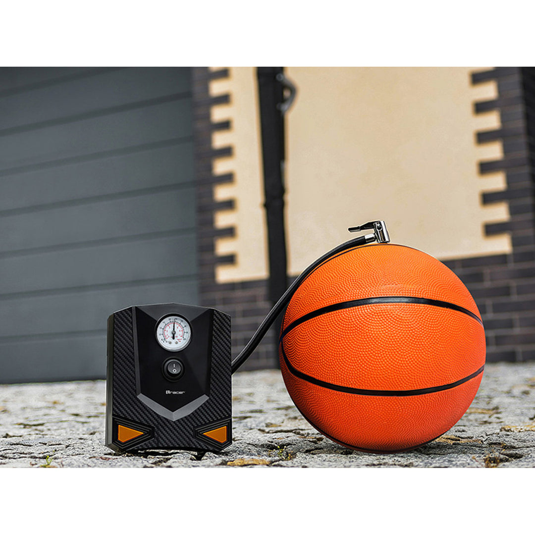 Compresor Tracer, pentru mașină, motocicletă, bicicletă, minge, 120W, 8 bar, RES-03ML