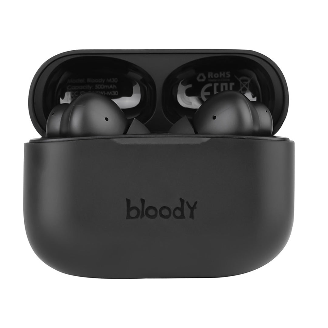 Căști fără fir A4TECH, Bluetooth 5.0, BLOODY TWS M30 Negru