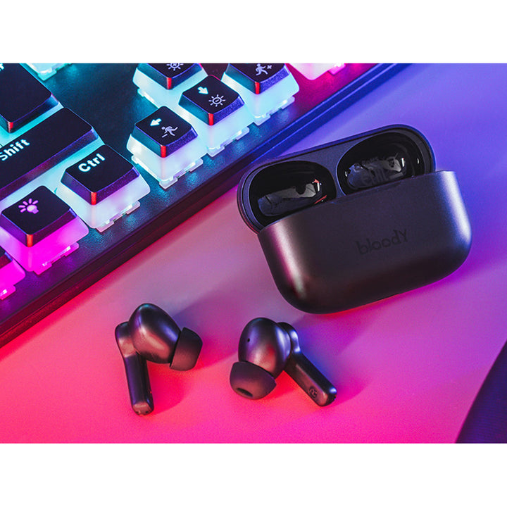 Căști fără fir A4TECH, Bluetooth 5.0, BLOODY TWS M30 Negru