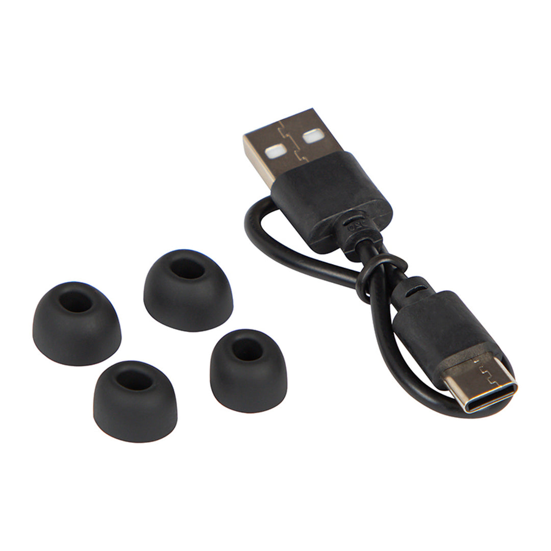 Căști fără fir BLOW, Bluetooth 5.3, afișaj LED, sistem ENC, PRO ENC BLACK