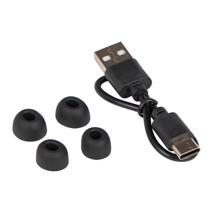 Căști fără fir BLOW, Bluetooth 5.3, afișaj LED, sistem ENC, PRO ENC BLACK