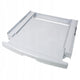 Racord universal pentru mașină de spălat și uscător, raft extensibil, 60 cm, alb, Scanpart