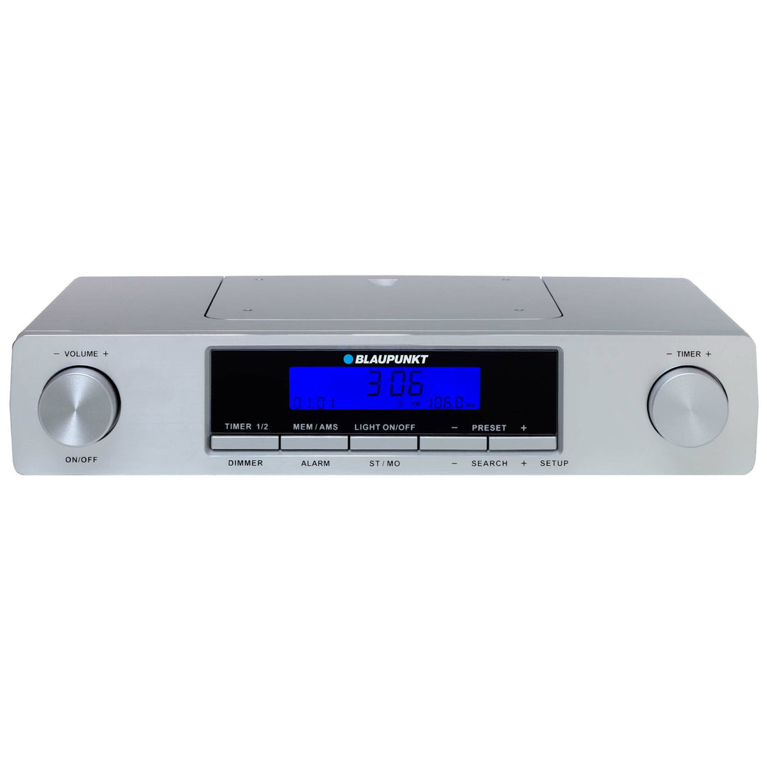 Radio de bucătărie Blaupunkt, 2x temporizator, ceas cu alarmă, afișaj LCD, KR12SL
