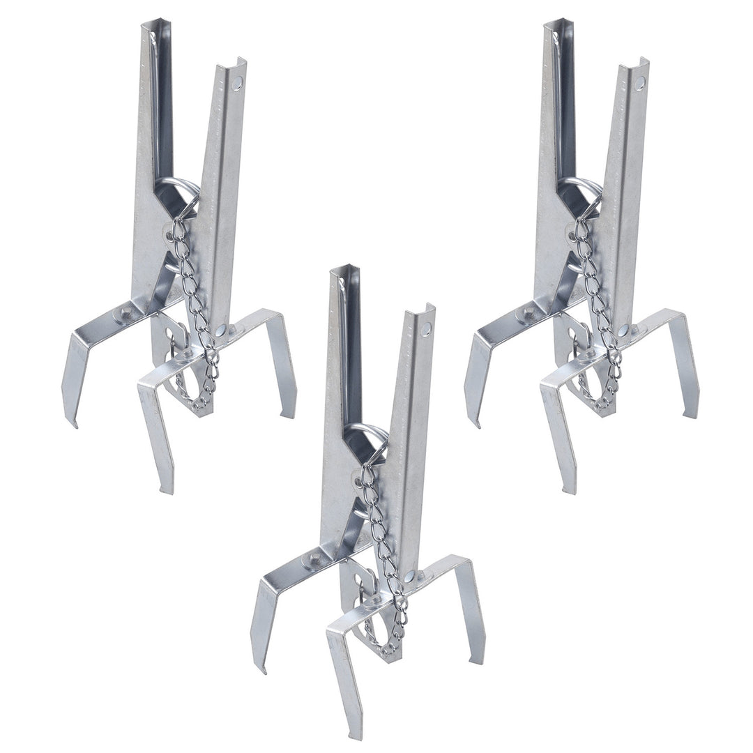 Capcană metalică pentru dăunători - îngustă, lățime: 7,5 cm, material: oțel galvanizat, 3 bucăți
