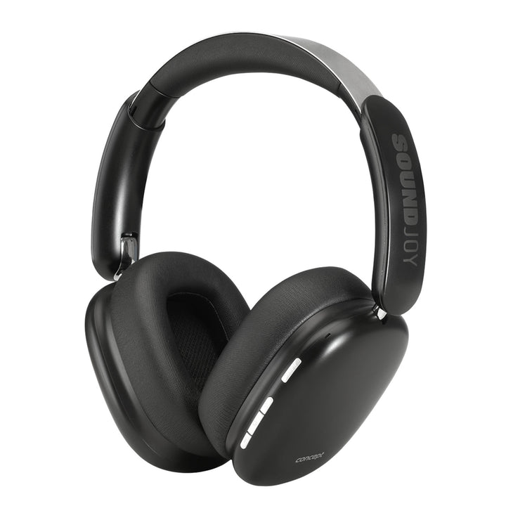 Căști in-ear wireless Concept SoundJoy, până la 70 de ore timp de redare, Bluetooth 5.4, încărcare rapidă, anulare activă a zgomotului până la 33dB, negru, HS4060