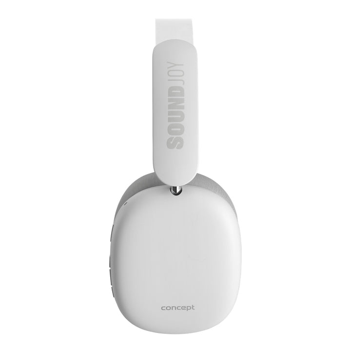 Căști in-ear wireless Concept SoundJoy, până la 70 de ore timp de redare, Bluetooth 5.4, încărcare rapidă, anulare activă a zgomotului până la 33dB, alb, HS4061