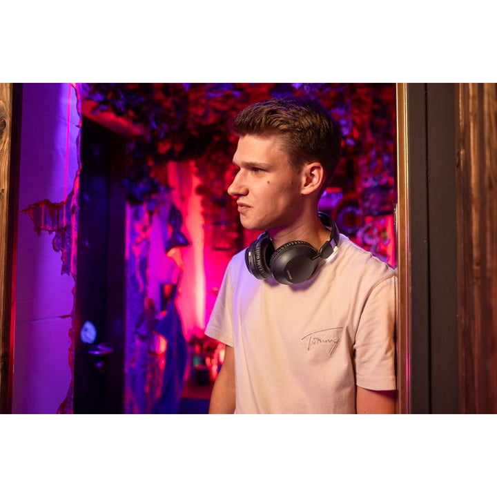 Căști in-ear wireless Concept SoundJoy, până la 45 de ore timp de redare, Bluetooth 6.0, încărcare rapidă, anulare activă a zgomotului până la 18dB, negru, HS4080