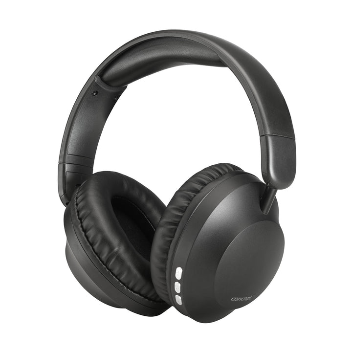 Căști in-ear wireless Concept SoundJoy, până la 45 de ore timp de redare, Bluetooth 6.0, încărcare rapidă, anulare activă a zgomotului până la 18dB, negru, HS4080