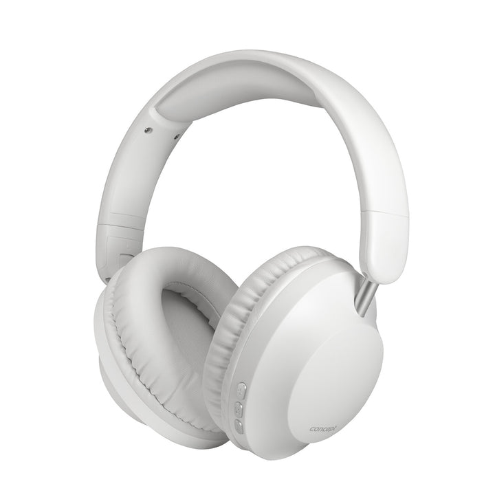 Căști in-ear wireless Concept SoundJoy, până la 45 de ore timp de redare, Bluetooth 6.0, încărcare rapidă, anulare activă a zgomotului până la 18dB, alb, HS4081