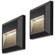 Lampă Rabalux, de perete, pentru exterior, LED 4 W, antracit, Trento, 2 bucăți