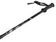 Stâlpi de nordic walking, sistem din aluminiu rezistent la șocuri 65-135cm culoare EUROBATT negru