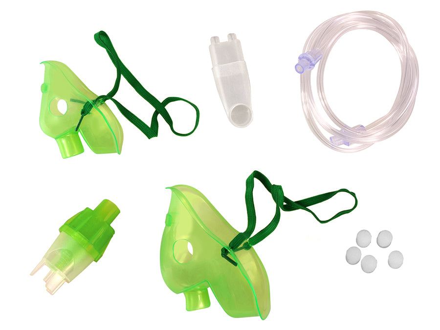 Set de accesorii pentru inhalatoare Omnibus și alte mărci mască furtun filtre pentru mască și piesa bucală