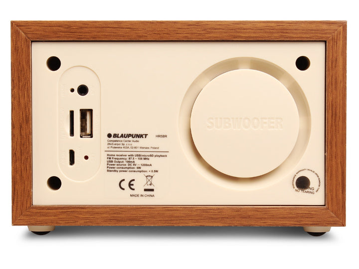 Radio Blaupunkt, radio FM, SD/USB/AUX, HR5BR