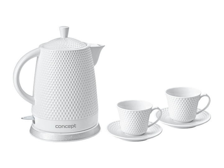 Ceainic ceramic cu cești Concept RK-0040 1.5L 1500W