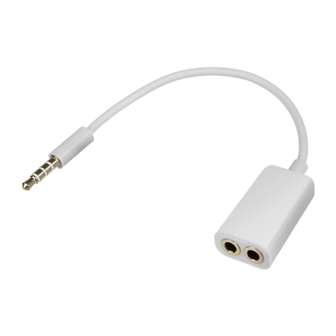 Cablu adaptor splitter de 3,5 mm Maclean MCTV-580 - 2x căști