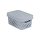Container ajurat Curver Infinity 4.5L cu capac gri