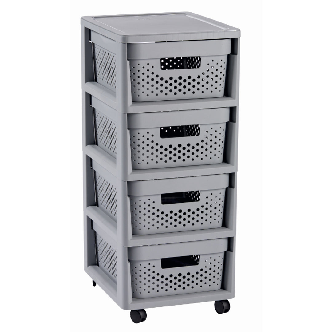 Curver -Bibliotecă deschisă / 4-11L / Culoare gri