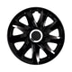 Capace de butuci universale 14" DRIFT negru lac negru presat 4 bucăți