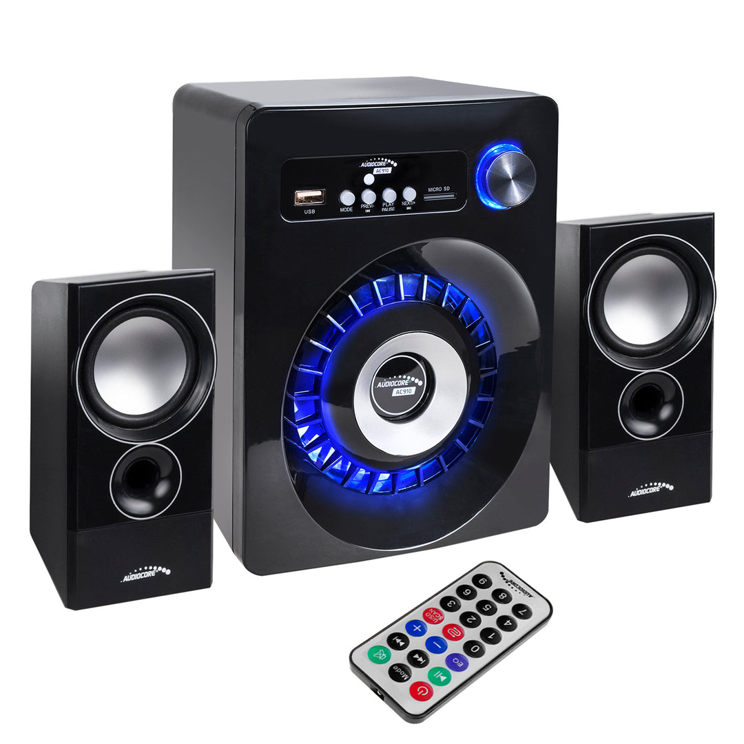 Sistem audio Bluetooth 2.1 Audiocore, radio FM, jack TF, AUX, alimentare USB, AC910