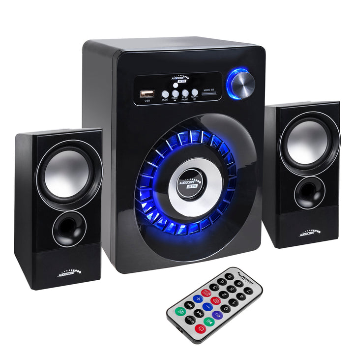 Sistem audio Bluetooth 2.1 Audiocore, radio FM, jack TF, AUX, alimentare USB, AC910