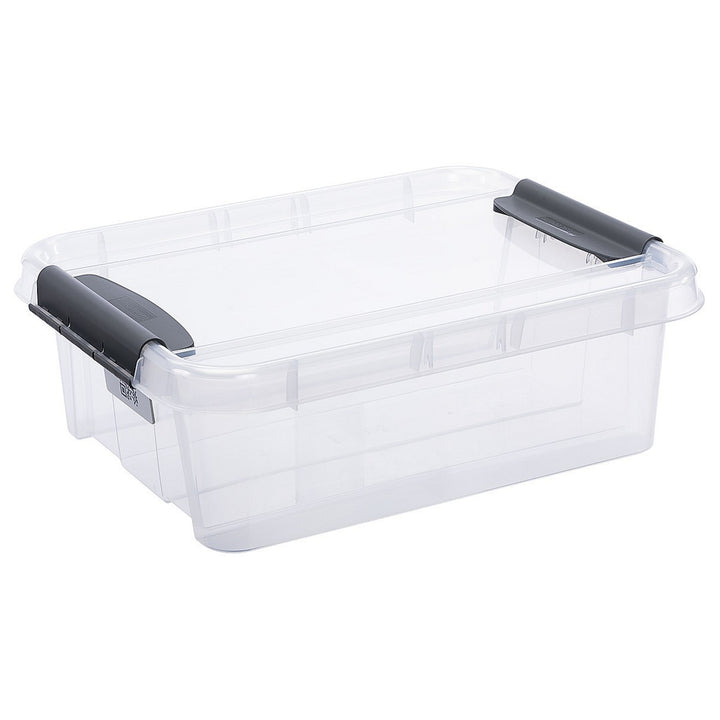 Container transparent Plast Team Pro Box QR cu capac - 21 L