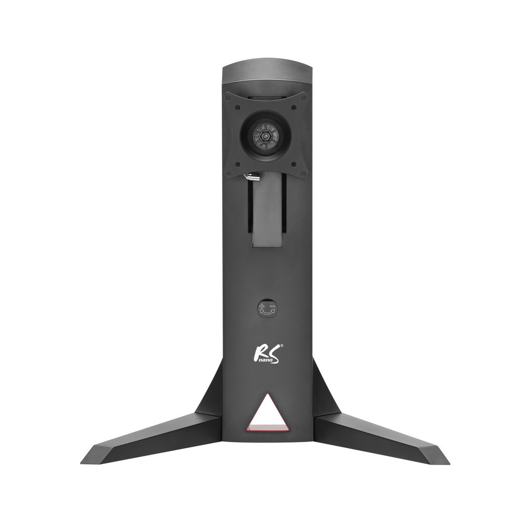 Suport monitor NanoRS RS110, stand liber, contragreutate, jocuri 17-32 "8kg VESA 75x75 și 100x100, 2xUSB 3.0, mufă pentru căști și microfon
