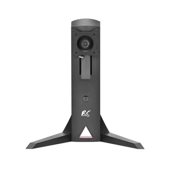 Suport monitor NanoRS RS110, stand liber, contragreutate, jocuri 17-32 "8kg VESA 75x75 și 100x100, 2xUSB 3.0, mufă pentru căști și microfon