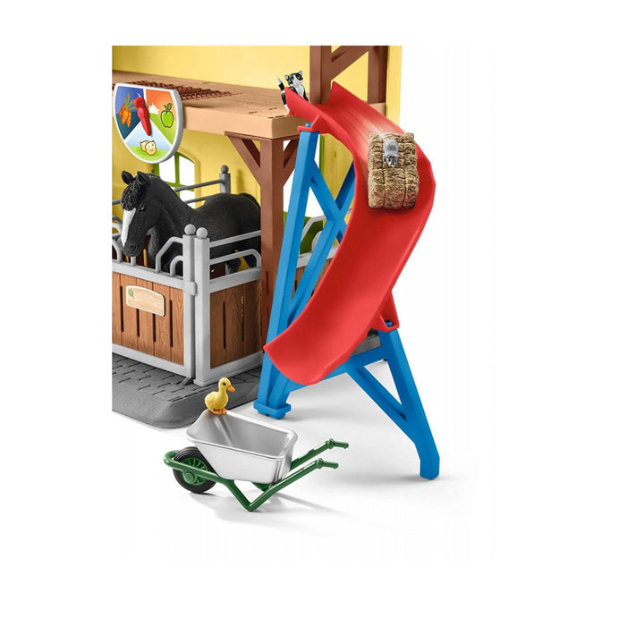 Schleich SLH42485 Schleich Lumea Fermei Lumea Fermei Lumea Fermei Grajd de cai Jucărie Jucărie Figurine Accesorii