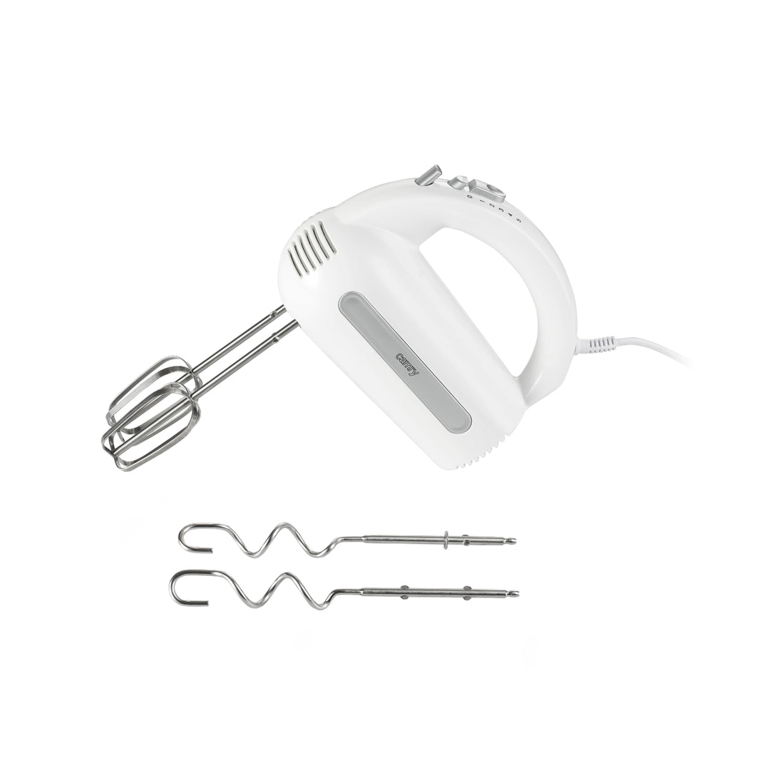 Mixer Camry CR 4213 600 W cu bol rotativ și set de palete din oțel inoxidabil