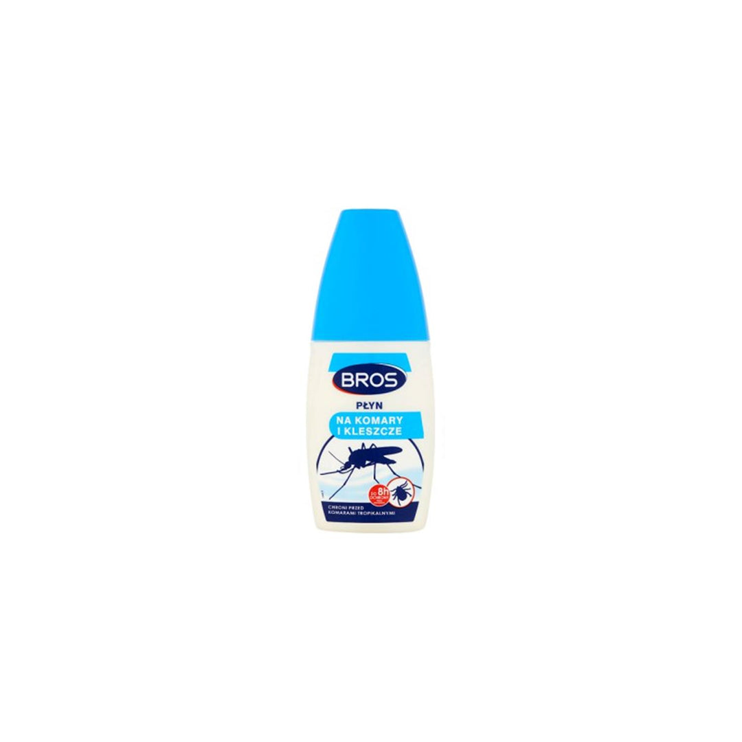 Repelent de țânțari și căpușe în lichid de 50 ml protejează împotriva țânțarilor tropicali Bros